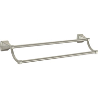 Delta Flynn Brushed Nickel Silver Towel Bar 24 in. L Zinc