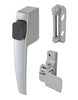 Prime-Line Nickel Silver Aluminum Push Button Latch 1 pk