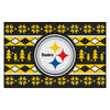 NFL - Pittsburgh Steelers Holiday Sweater Rug - 19in. x 30in.