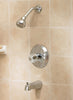 OakBrook 1-Handle Chrome Tub and Shower Faucet