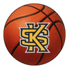 Kennesaw State University Basketball Rug - 27in. Diameter