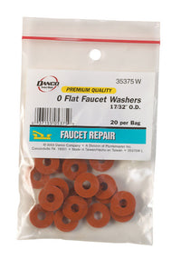 Danco 1/4 in. D Rubber Washer 20 pk