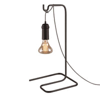 Globe Electric Matte Black 1 lights Pendant Light Table Stand