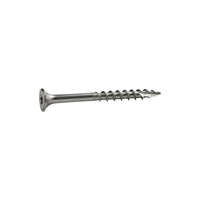 Grip-Rite No. 8  x 2 in. L Star Flat Head Deck Screws 1 lb. (Pack of 6)