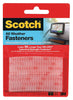 Scotch Small Foam Hook and Loop Fastener 3 in. L 2 pk