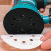 Makita 5 in. Hook and Loop Sander Replacement Pad Fine 1 pk