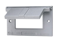 Leviton Decora Rectangle Thermoplastic 1 gang GFCI Cover