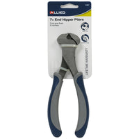 Allied 7 in. Carbon Steel Flush End Nipper Pliers