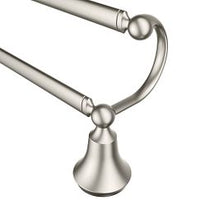 BRUSHED NICKEL 24" DOUBLE TOWEL BAR