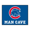 MLB - Chicago Cubs Bear Man Cave Rug - 34 in. x 42.5 in.