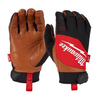 Milwaukee Leather Performance Goatskin Work Gloves Orange XL 1 pair