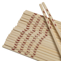 Joyce Chen Natural Bamboo Round Chopsticks 20 pc