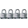 Master Lock Fortress 5.6 in. H X 1-1/2 in. W Steel 4-Pin Cylinder Padlock Keyed Alike