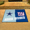 NFL House Divided - Cowboys / Giants House Divided Rug