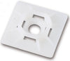 Gardner Bender 1 in. L White Cable Tie Mounting Base 5 pk