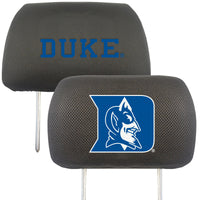 Duke University Embroidered Head Rest Cover Set - 2 Pieces