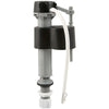 PlumbCraft Toilet Fill Valve Black/Gray Plastic