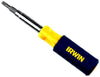 Irwin 9-in-1 Multi-Bit Screwdriver Set Blue 1 pc. (Pack of 15)