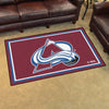 NHL - Colorado Avalanche 4ft. x 6ft. Plush Area Rug