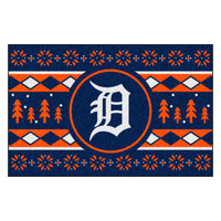 MLB - Detroit Tigers Holiday Sweater Rug - 19in. x 30in.