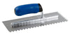 M-D 3 in. H X 4.5 in. W X 11 in. L Steel Square Notch Trowel 1 pc