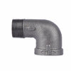 Bk Products 3/8 In. Fpt  X 3/8 In. Dia. Mpt Black Malleable Iron Street Elbow