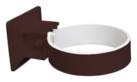 Plastmo 2.5 in. W Brown Vinyl Round Downspout Bracket