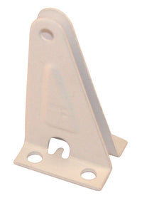 Barton Kramer White Aluminum Jamb Bracket