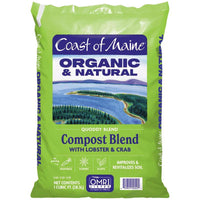 Coast of Maine Quoddy Blend Compost Blend with Lobster & Crab 1 cu ft