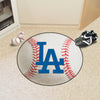 MLB - Los Angeles Dodgers Baseball Rug - 27in. Diameter