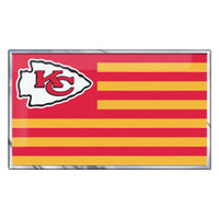 NFL - Kansas City Chiefs State Flag Aluminum Emblem