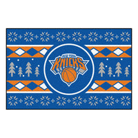 NBA - New York Knicks Holiday Sweater Rug - 19in. x 30in.