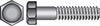 Hillman 7/16 in. D X 1 in. L Zinc Plated Steel Hex Bolt 100 pk