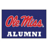 University of Mississippi (Ole Miss) Alumni Rug - 19in. X 30in.