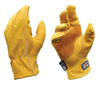 Wells Lamont Men's Heavy Duty Work Gloves Gold M 1 pair