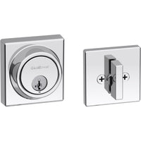 816 SQT 26 SMT RCAL RCS KC IN BOX Key Control Deadbolt - Polished Chrome