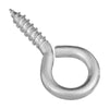 National Hardware 0.22 in. D X 2-3/16 in. L Zinc-Plated Steel Screw Eye 65 lb. cap. 3 pk