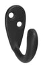 National Hardware Oil-Rubbed Bronze Black Robe Hook (Pack of 40).