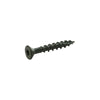 Grip-Rite PrimeGuard Plus No. 8 wire X 1.25 in. L Green Star Flat Head Deck Screws 25 lb