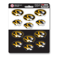 University of Missouri 12 Count Mini Decal Sticker Pack