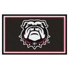 University of Georgia Bulldogs 4ft. x 6ft. Plush Area Rug