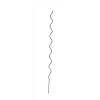 Panacea 48 in. H X 0.5 in. W X 0.5 in. D Green Metal Spiral Stake