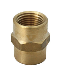 JMF 3/4 in. FPT x 3/4 in. Dia. FPT Brass Coupling (Pack of 2)