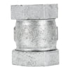 STZ Industries 1-1/4 in. Compression X 1-1/4 in. D Compression Galvanized Malleable Iron 3 in. L Cou