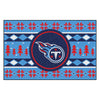 NFL - Tennessee Titans Holiday Sweater Rug - 19in. x 30in.