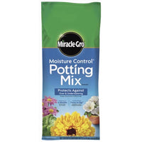 Miracle Gro 75552300 2 Cu ft Moisture Control┬« Potting Mix 0.21-0.11-0.16 (Pack of 39)