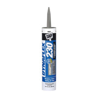 Dap Dynaflex 230 Gray Silicone Door, Trim and Window Sealant 10.1 oz.