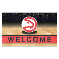 NBA - Atlanta Hawks Rubber Door Mat - 18in. x 30in.