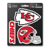 NFL - Kansas City Chiefs 3 Piece Decal Sticker Set