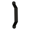 National Hardware Charleston Matte Black Steel Pull Handle 1 pc